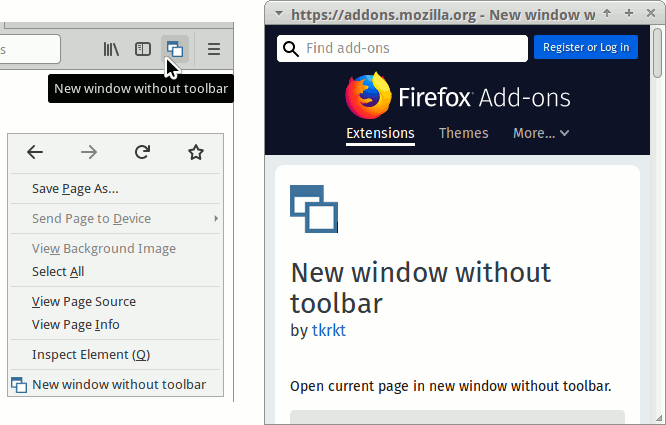 firefox 57 for mac top sites window doesn